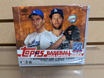 2019 Topps Update Jumbo Box
