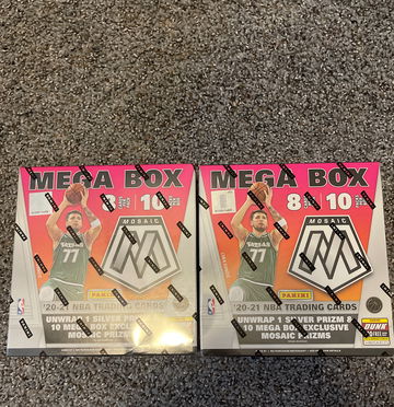 2 Mosaic basketball mega boxes 