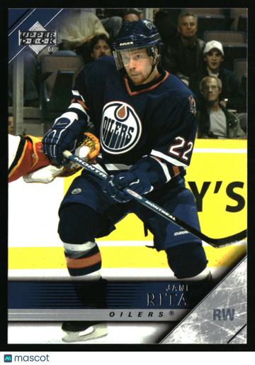 2005-06 Upper Deck Jani Rita #326 Edmonton Oilers