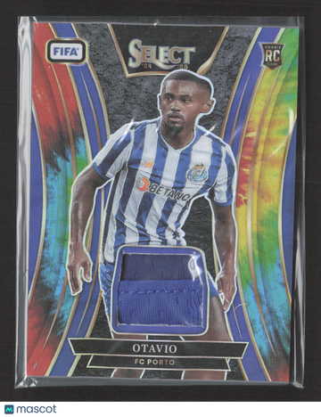 2025 Panini Select FIFA Soccer Prizm Otavio #SM-O Tie-Dye RC Memorabilia