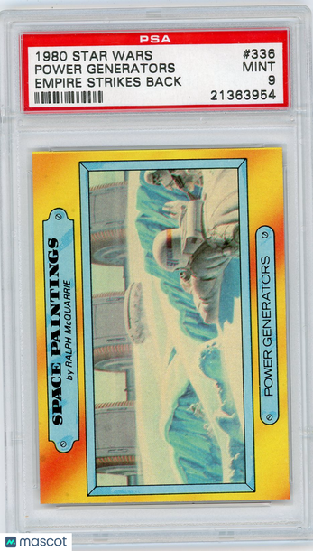 1980 Star Wars Empire Strikes Back Power Generators #336 PSA 9