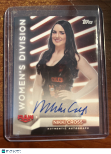 2021 Topps WWE Nikki Cross Topps