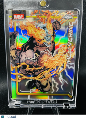 2026 Topps Chrome Marvel Akihiro Hellverine Refractor #125