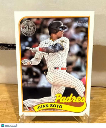 2024 Topps - 1989 Topps Baseball 35th Anniversary (Series One) Juan Soto #89B-4