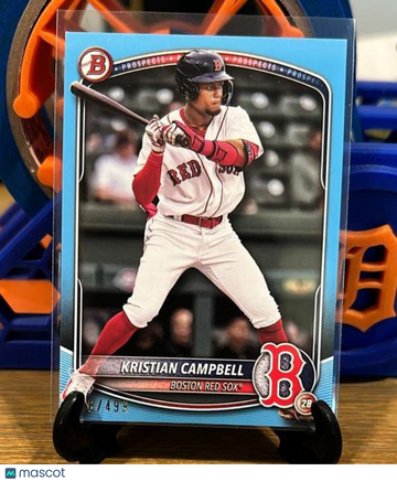 2025 Bowman - Prospects Sky Blue Kristian Campbell #BP-42