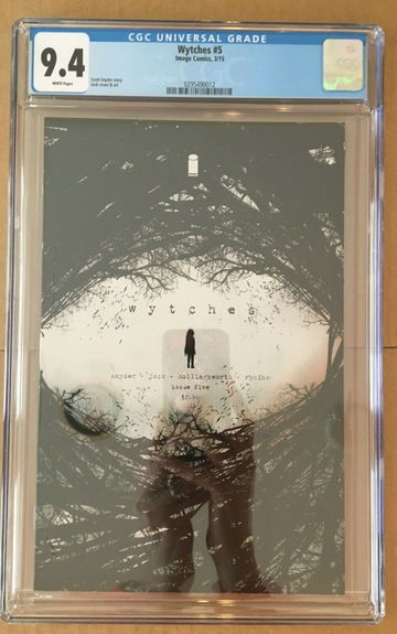 WYTCHES #5 CGC 9.4 -- WHITE PAGES! (2014) SCOTT SNYDER & JOCK