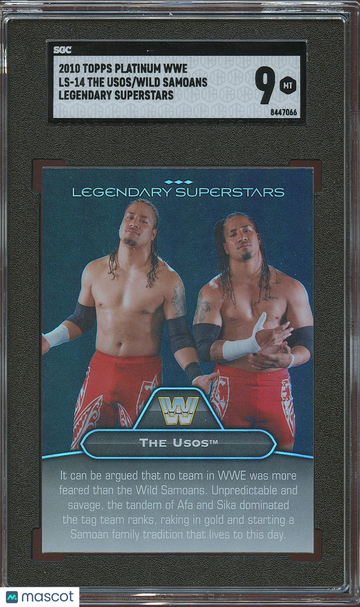 2010 Jey Uso Rookie SGC 9