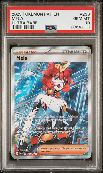 2023 Pokemon Scarlet and Violet Paradox Rift Ultra Rare Mela #236 PSA 10