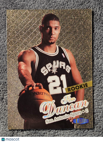 1997 Fleer Ultra Gold Medallion #131G Tim Duncan Rookie RC