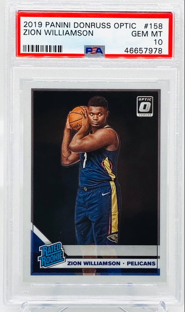 Zion Williamson Optic Rated Rookie 46657978