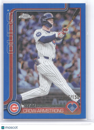 2025 Topps Chrome Pete Crow-Armstrong #USC76 Blue /150