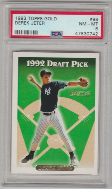 1993 Topps Gold Derek Jeter