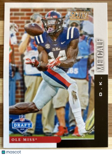 2019 Panini Score NFL Football Draft #DFT-15 - DK Metcalf Seattle Seahawks RC