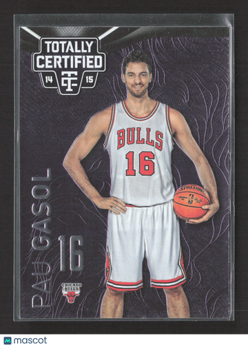 2014 Panini Totally Certified Pau Gasol #83 Purple 01/49