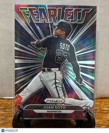 2022 Panini Prizm - Fearless Juan Soto #FL-11