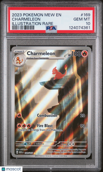 Scarlet & Violet 151 Charmeleon Foil Illustration Rare PSA 10 #169