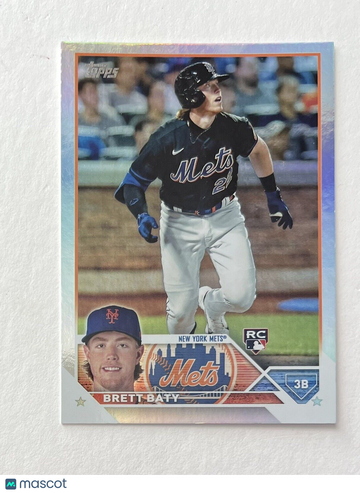 2023 Topps Brett Baty #89 Rainbow Foil Rookie