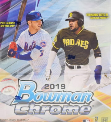 2019 Bowman Chrome Hobby case sealed (24 autos)