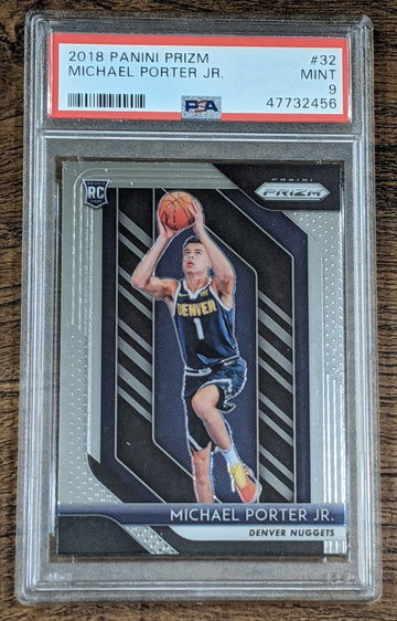 Michael Porter Jr 2018 Prizm #32 PSA 9