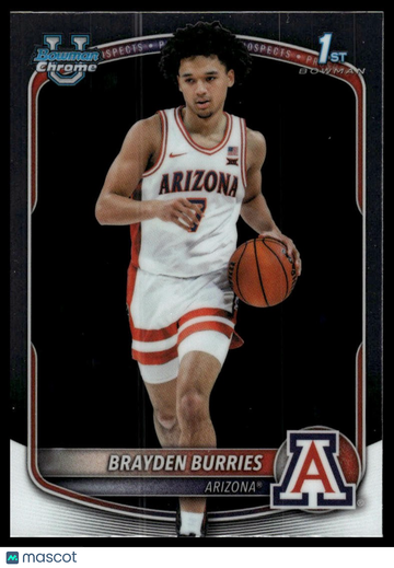 2025-26 Bowman Brayden Burries #BCP-51 Chrome Prospects