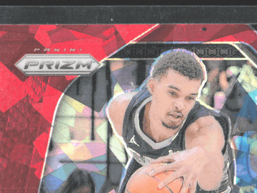 2024 Panini Prizm Victor Wembanyama #172 Red Mosaic