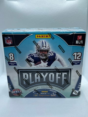 2020 Panini Playoff Football Hobby Box Factory Sealed