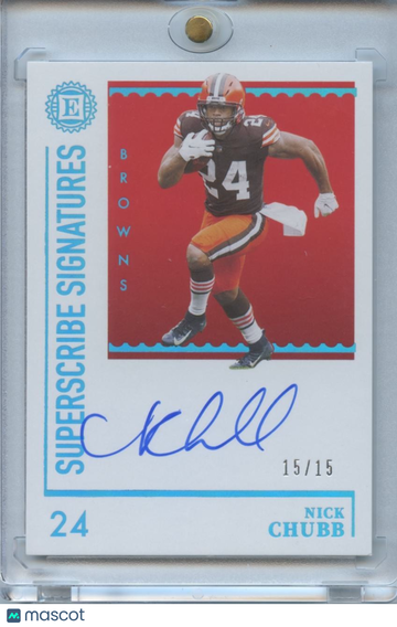 2021 Nick Chubb Panini Authentic