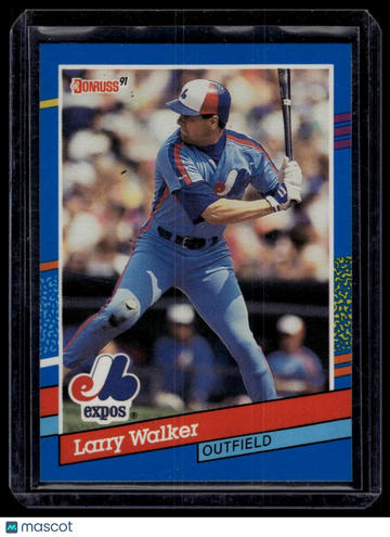 1991 Donruss Larry Walker #359