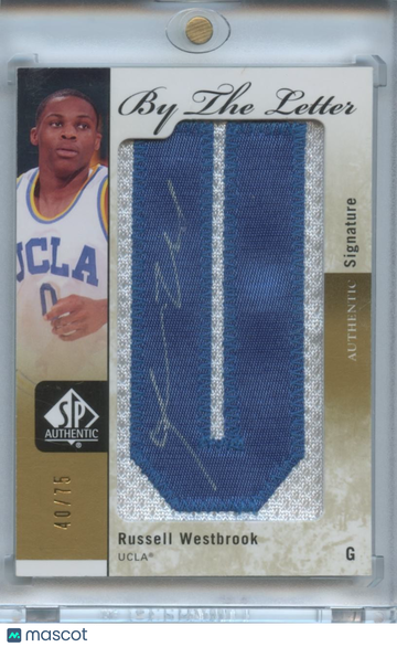 2011-12 SP Authentic Russell Westbrook Upper Deck