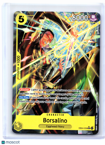 Adventure on Kami's Island Borsalino (Alternate Art) Foil Super Rare [Lightly Played] #EB04-058