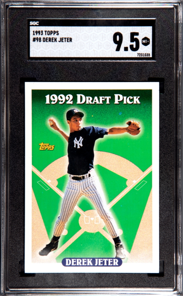 1993 Topps Derek Jeter #98  SGC 9.5