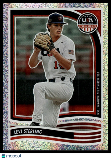 2024 Panini Stars & Stripes USA Baseball Levi Sterling #29 Opening Day
