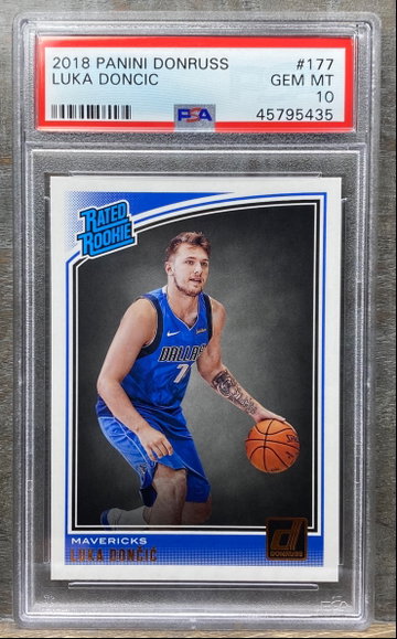 Luka Doncic 2018 Donruss Rated Rookie