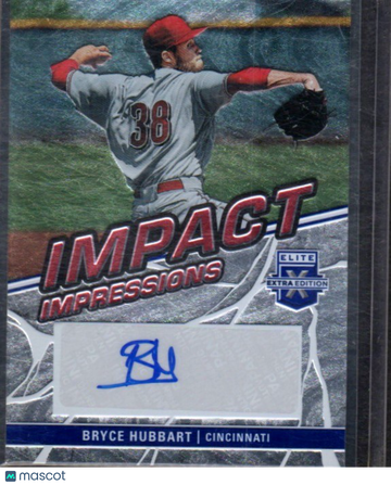 2023 Panini Elite Extra Edition Bryce Hubbart #II-BHB Impact Impressions Signatures AU
