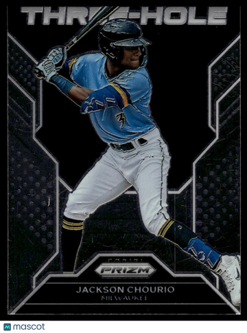 2023 Panini Prizm Jackson Chourio #TH12 Three-Hole
