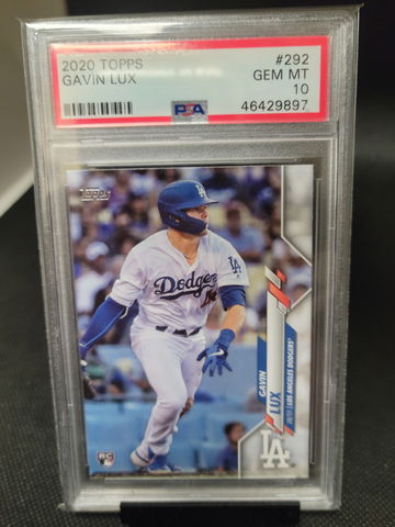 2020 Topps Gavin Lux Psa 10