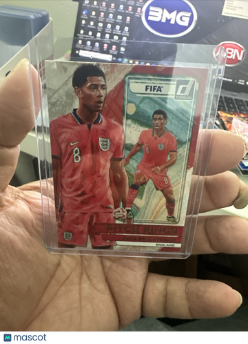 2022 Panini Donruss Pitch Kings Jude Bellingham #4 Red