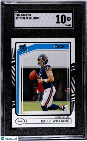 2024 Donruss Caleb Williams #327 SGC 10