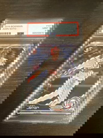 2019 Bowman Juan Soto #92 PSA 9