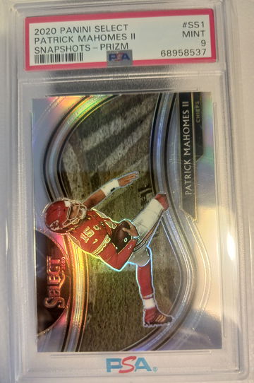 2020 Panini Select Patrick Mahomes II #SS1 Snapshots-Prizm