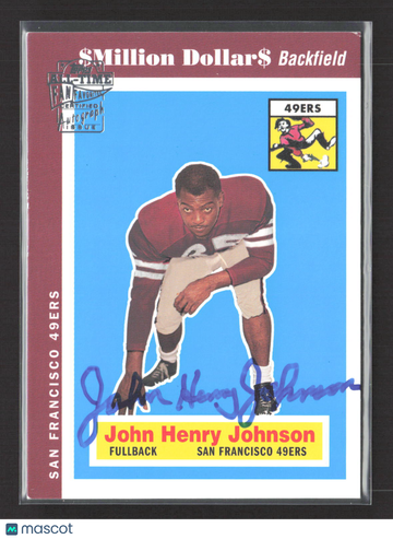 2004 Topps All-Time Fan Favorites John Henry Johnson #JHJ