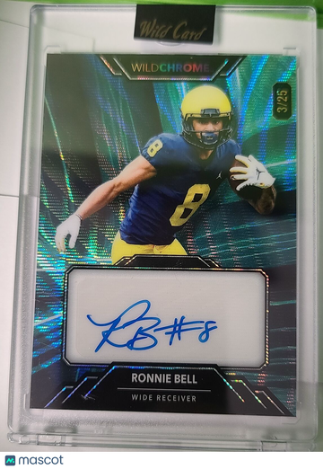 2023 Wild Card Ronnie Bell #WCL-A SN,AU,/25