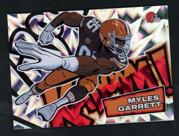 2023 Panini Absolute 1 Myles Garrett Kaboom! VG Cleveland Browns
