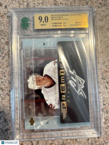 2003 Upper Deck Eric Staal Rookie MNT 9