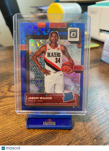 2022 Donruss Optic Jabari Walker #242 Optic Rookie