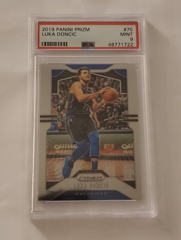 Luka Doncic 2019 Prizm PSA 9