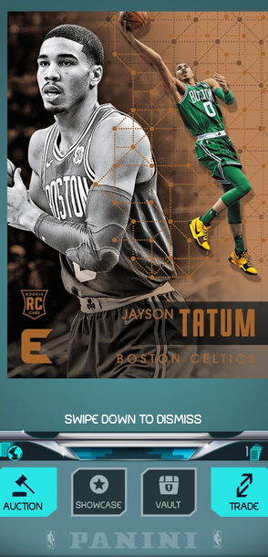 Jayson Tatum rookie card