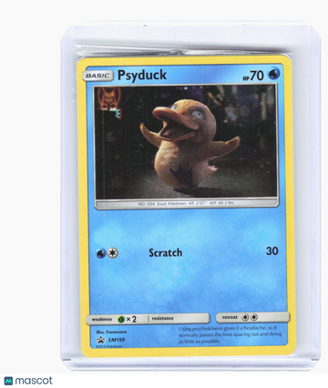 SM Promos Psyduck Nonholo Black Star Promo [Sealed] #SM199