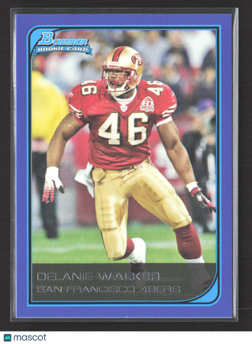 2006 Bowman Blue Delanie Walker #266