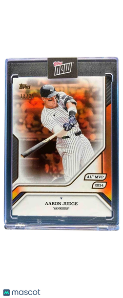 2025 Topps Now Aaron Judge #36 Orange /25